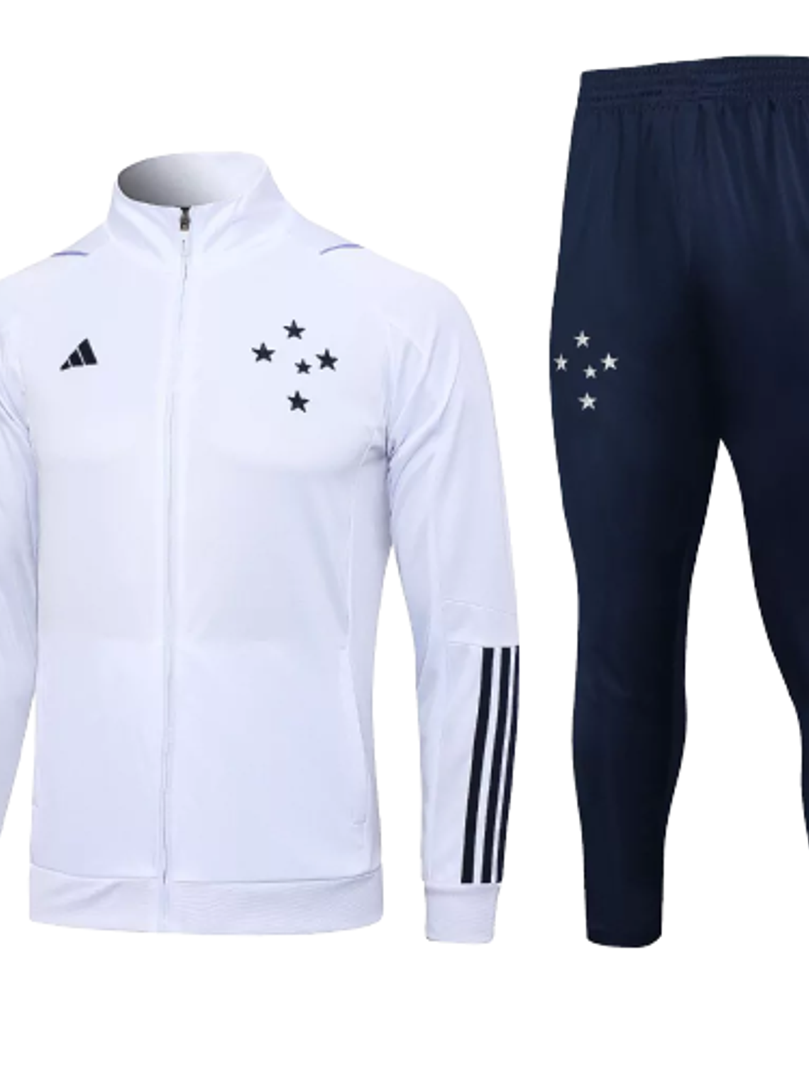 Agasalho de Viagem Cruzeiro - Masculino - Branco 1