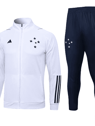 Agasalho de Viagem Cruzeiro - Masculino - Branco