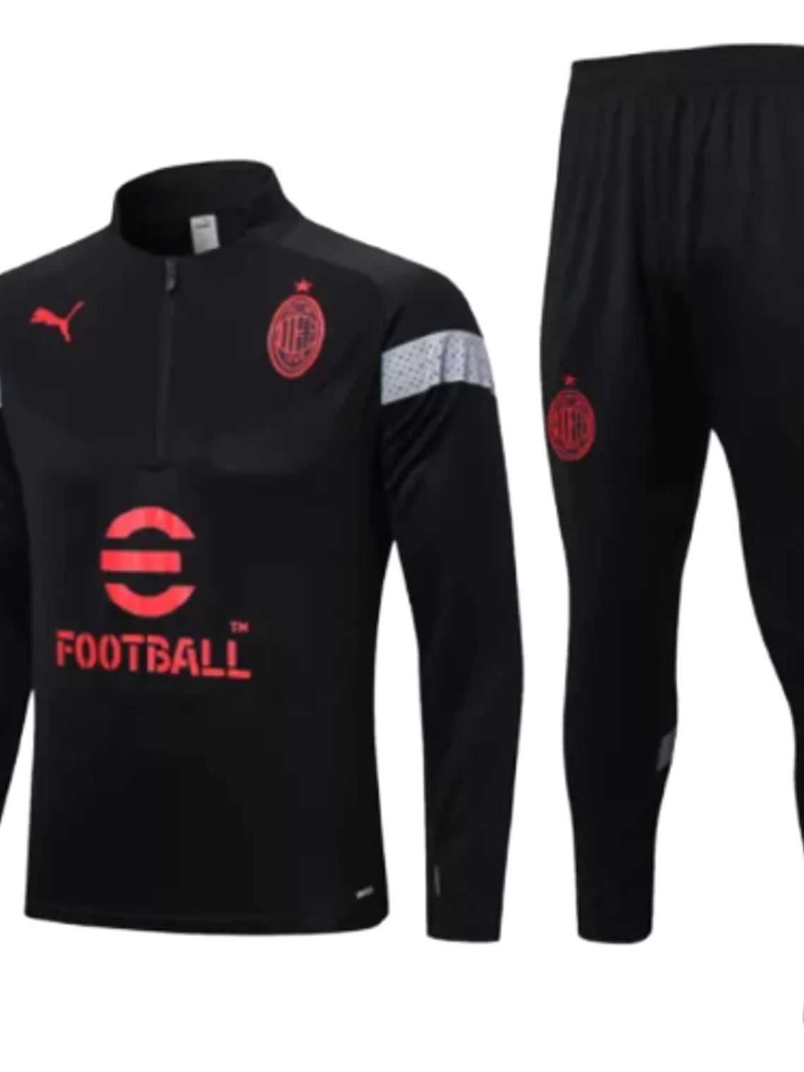 Conjunto de Treino Milan - Masculino - Preto 1