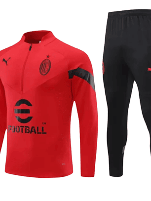 Conjunto de Treino Milan - Masculino - Vermelho