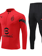 Conjunto de Treino Milan - Masculino - Vermelho - Thumbnail 1