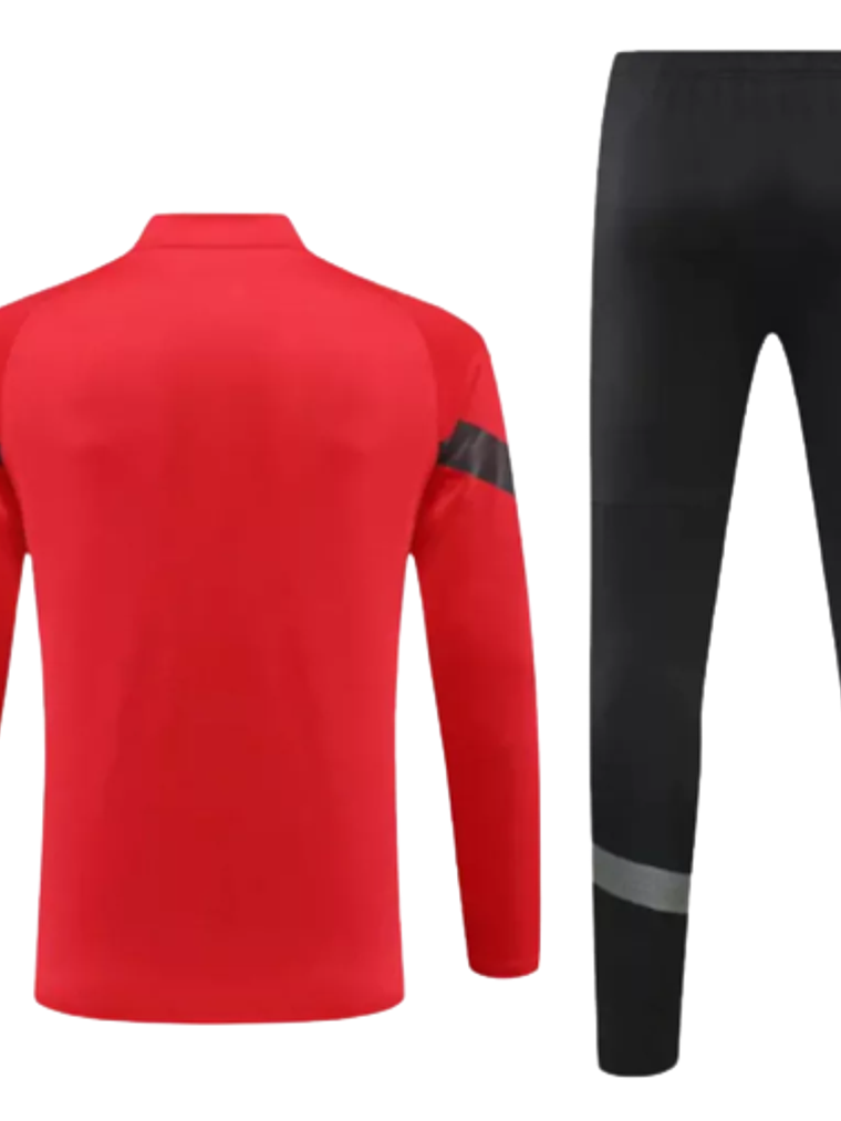 Conjunto de Treino Milan - Masculino - Vermelho 2