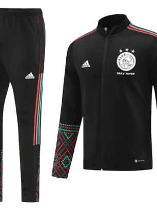 Agasalho de Viagem Ajax - Masculino - Preto