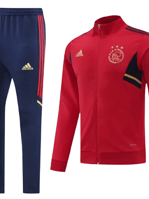 Agasalho de Viagem Ajax - Masculino - Vermelho