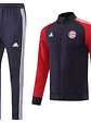 Agasalho de Viagem Bayern Munchen - Masculino - Azul e Vermelho - Thumbnail 1
