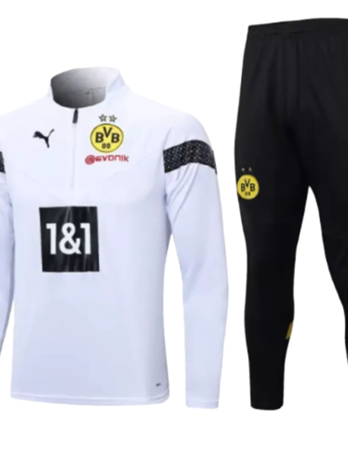 Conjunto de Treino Borussia Dortmund - Masculino - Branco 1
