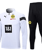 Conjunto de Treino Borussia Dortmund - Masculino - Branco - Thumbnail 1