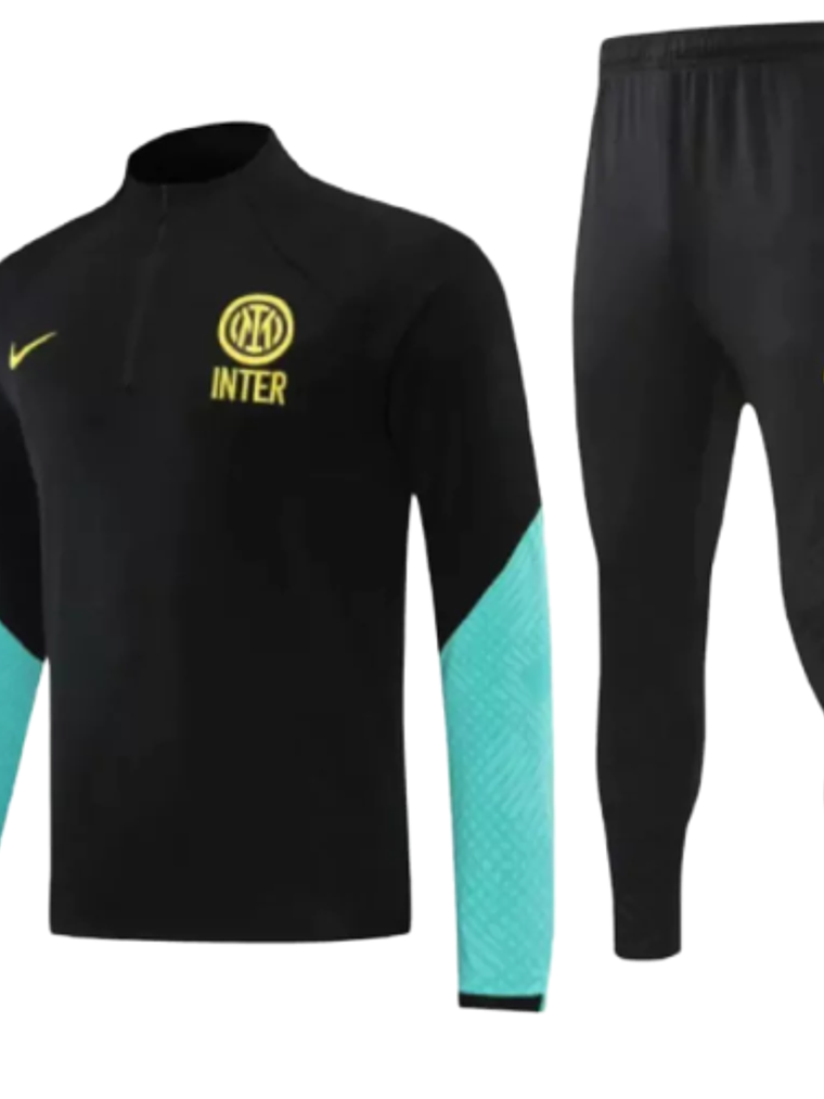 Conjunto de Treino Inter de Milão - Masculino - Preto 1
