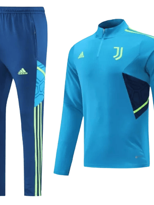 Conjunto de Treino Juventus - Masculino - Azul