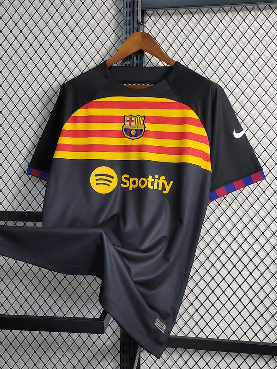 CAMISOLA DO BARCELONA 23/24 BLACK TREINO 1