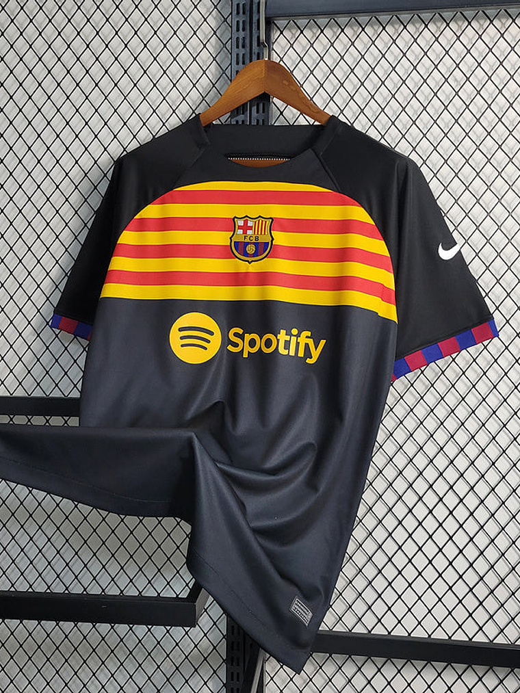 CAMISOLA DO BARCELONA 23/24 BLACK TREINO 1