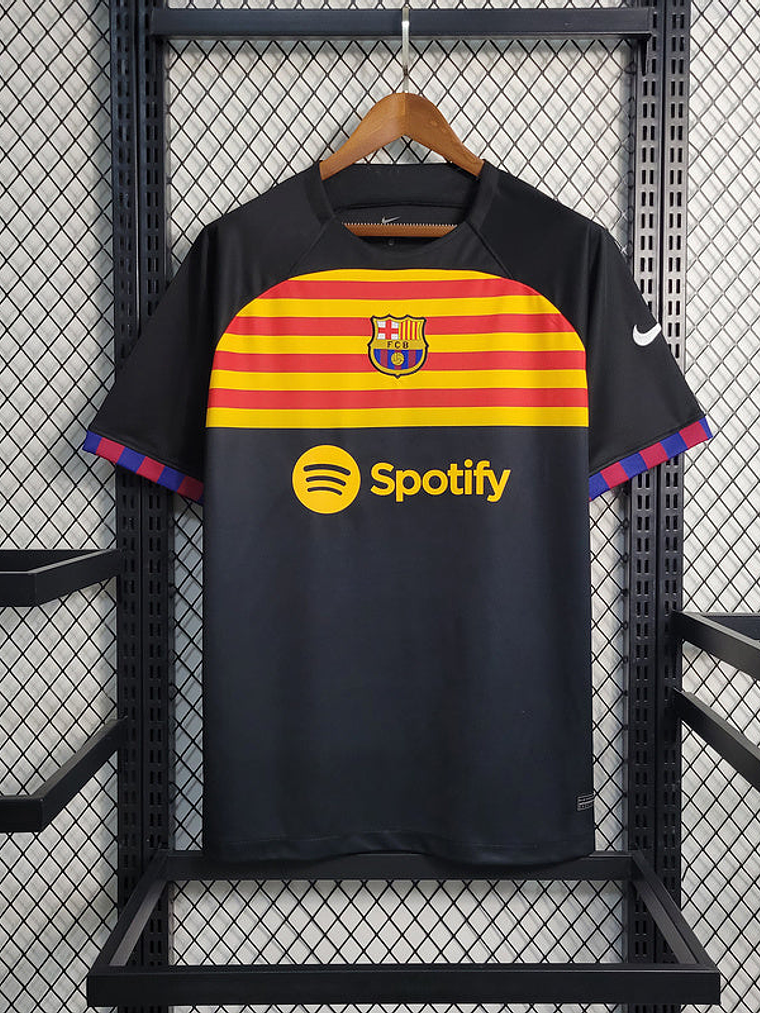 CAMISOLA DO BARCELONA 23/24 BLACK TREINO 2