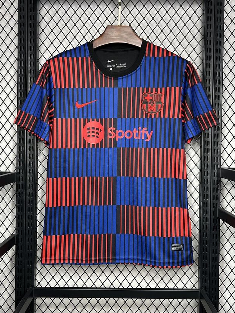 CAMISOLA DO BARCELONA 24/25 MULTICOLOR PRÉ JOGO 2