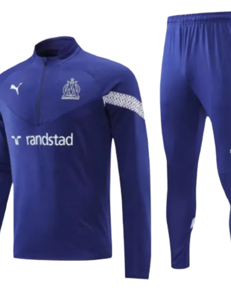 Conjunto de Treino Olympique de Marseille - Masculino - Azul 1
