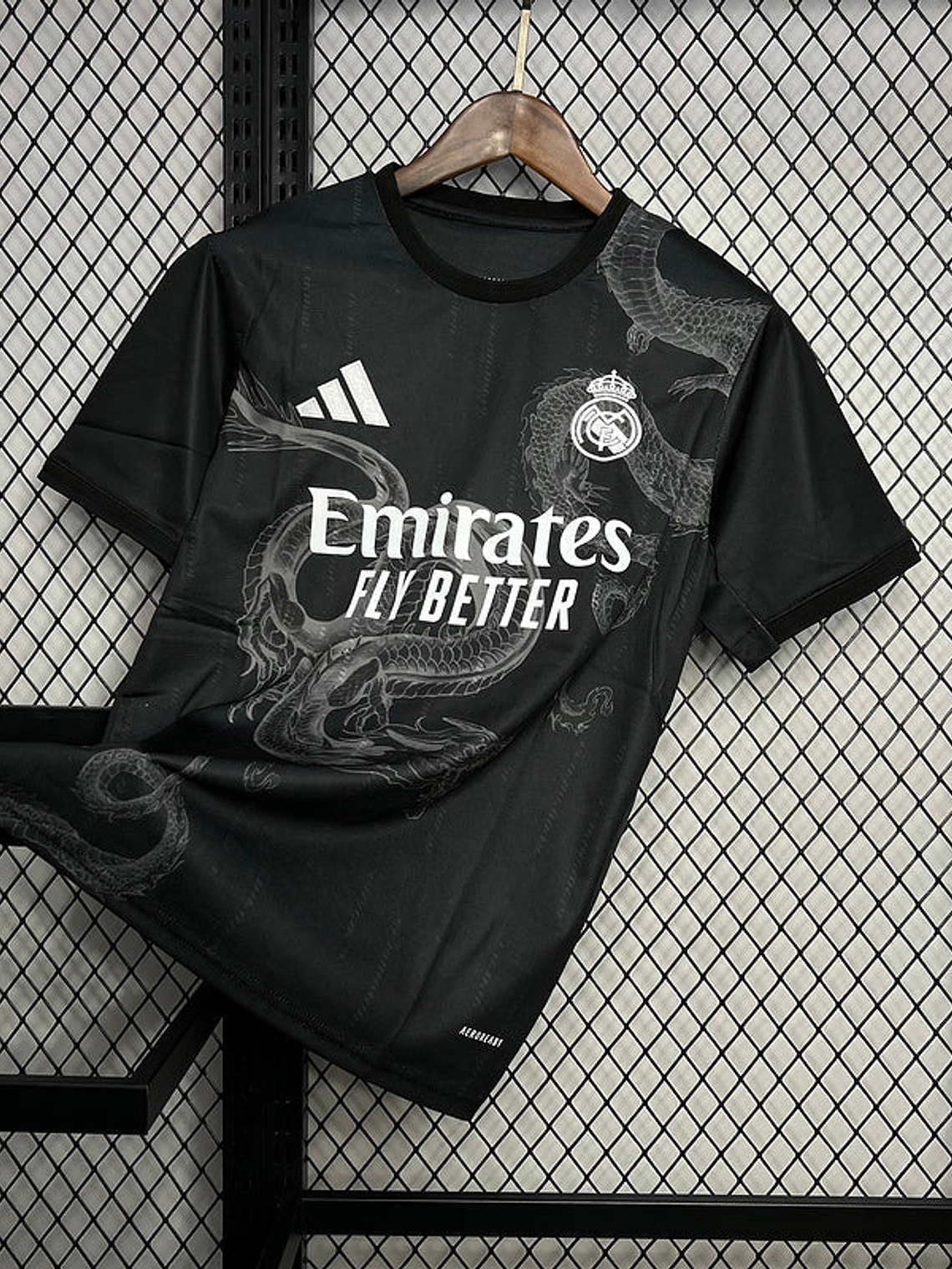 CAMISOLA DO REAL MADRID 24/25 DRAGÃO NEGRO 1