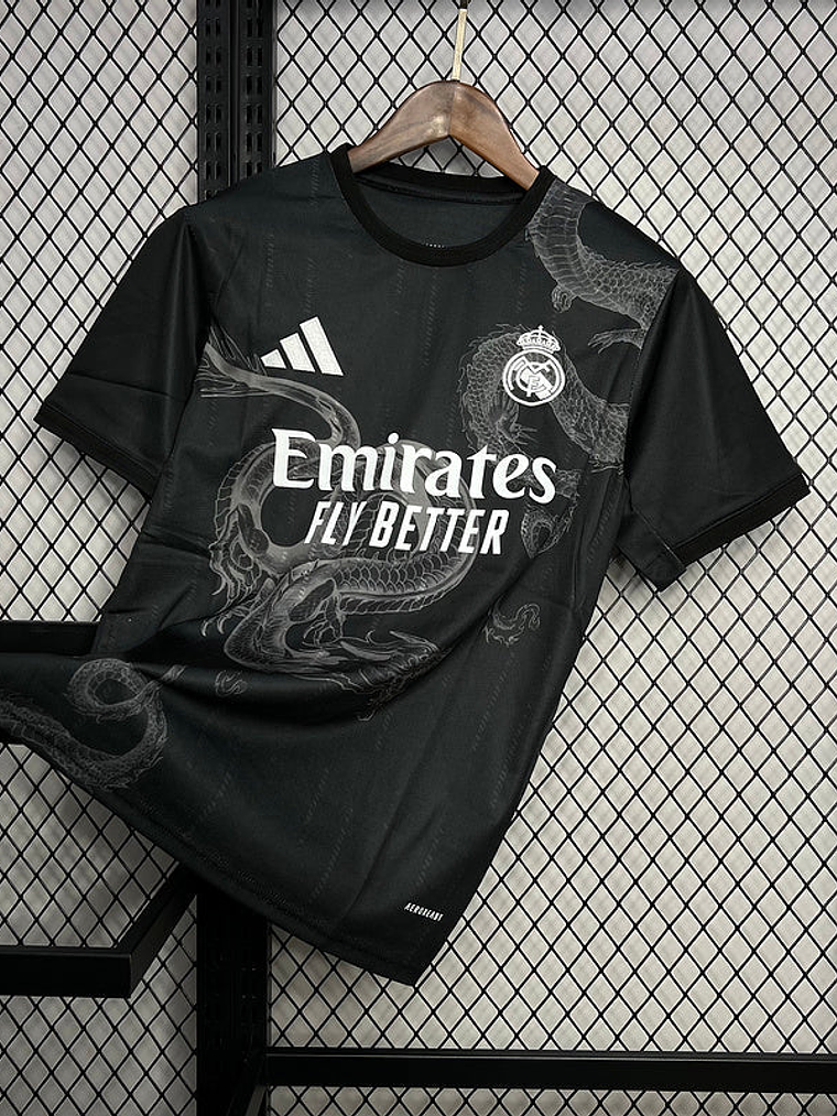 CAMISOLA DO REAL MADRID 24/25 DRAGÃO NEGRO 1