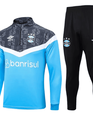 Conjunto de Treino Grêmio - Masculino - Azul