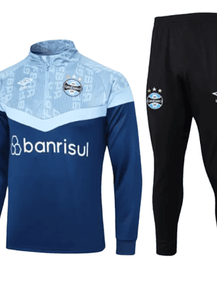 Conjunto de Treino Grêmio - Masculino - Azul Marinho