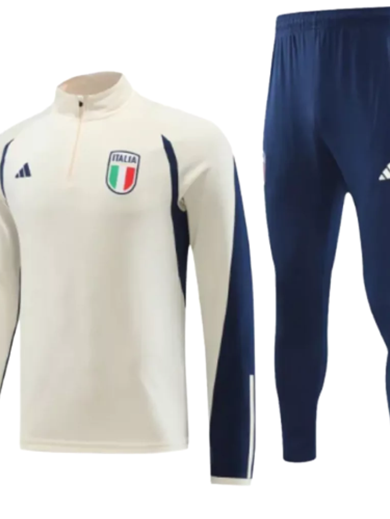 Conjunto de Treino Seleção Itália - Masculino - Beje 1