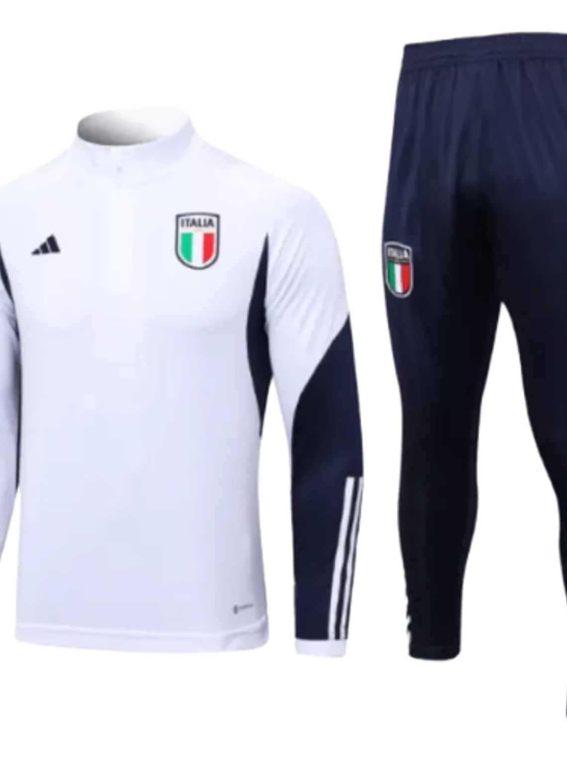 Conjunto de Treino Seleção Itália - Masculino - Branco 1