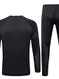 Conjunto de Treino PSG - Masculino - Preto - Thumbnail 2