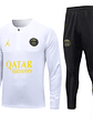 Conjunto de Treino PSG - Masculino - Branco - Thumbnail 1
