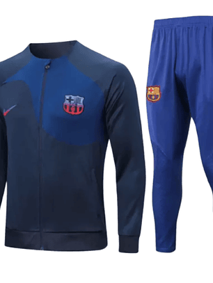Agasalho de Viagem Barcelona - Masculino - Azul