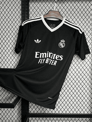 CAMISOLA DO REAL MADRID 24/25 PRETO TREINO
