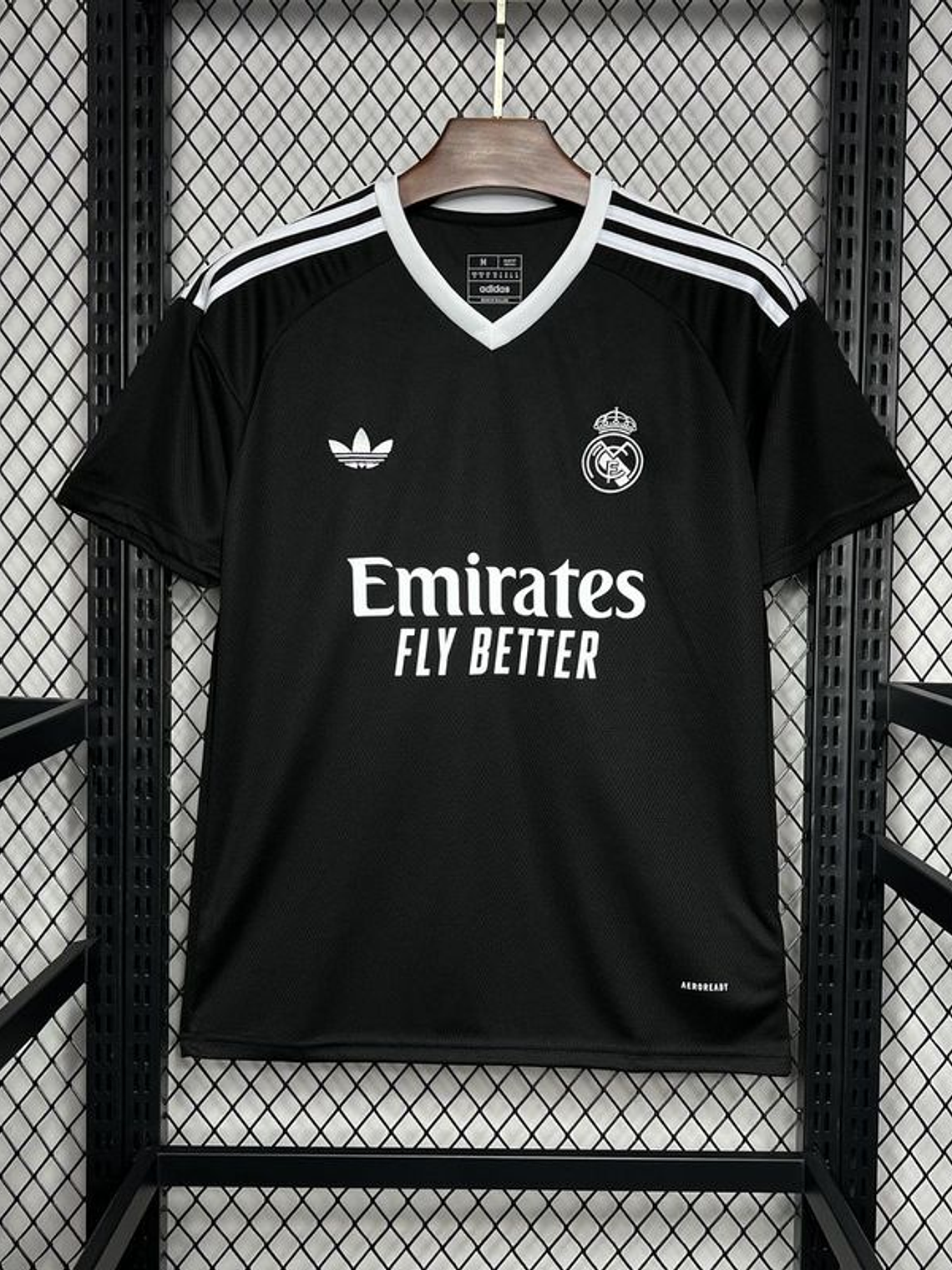 CAMISOLA DO REAL MADRID 24/25 PRETO TREINO 2