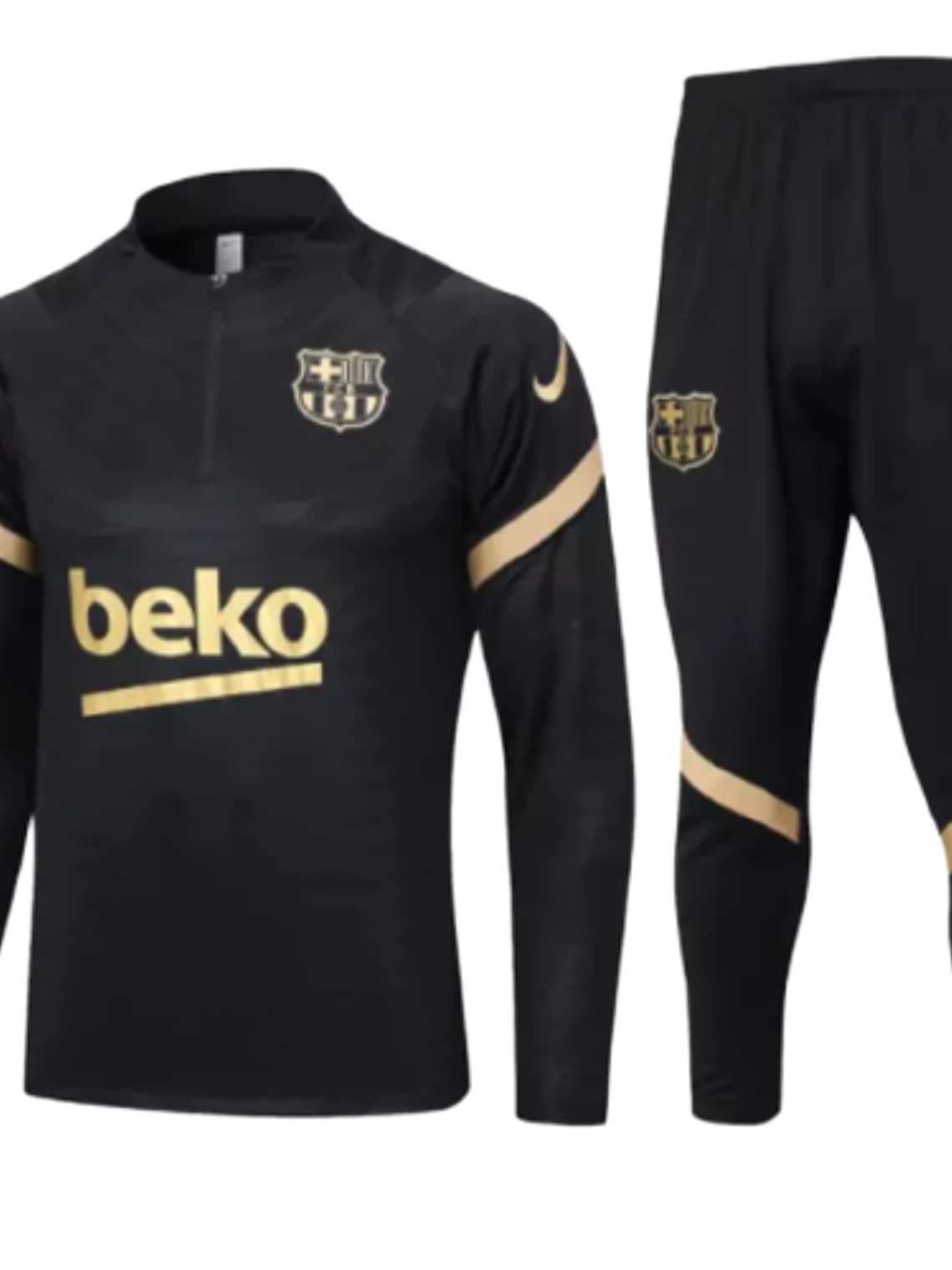 Conjunto de Treino Barcelona - Masculino - Preto 1