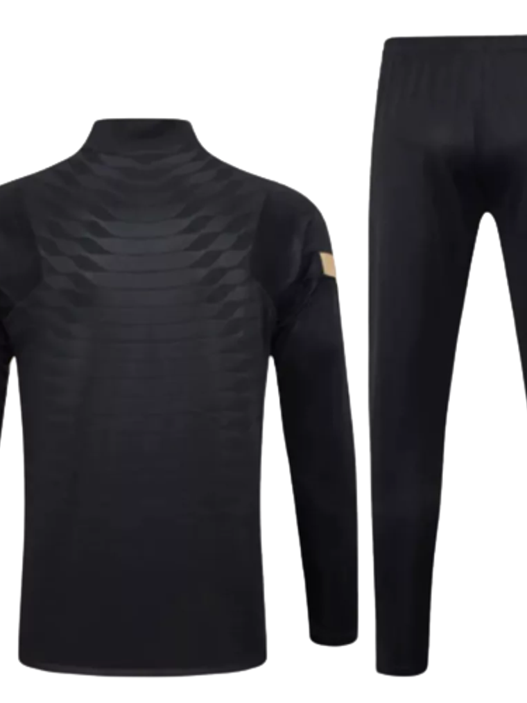 Conjunto de Treino Barcelona - Masculino - Preto 2