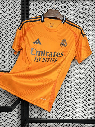 CAMISOLA DO REAL MADRID 24/25 LARANJA