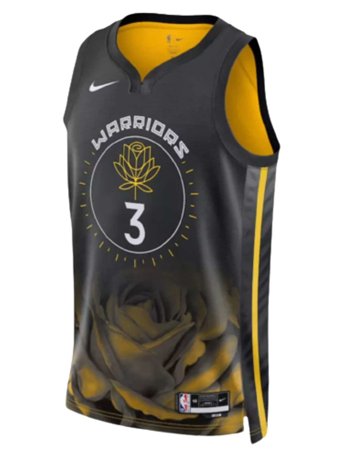 Regata Golden State Warriors -Jordan Poole - 2022/23 City Edition - Preta 1