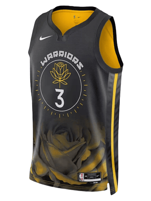 Regata Golden State Warriors -Jordan Poole - 2022/23 City Edition - Preta
