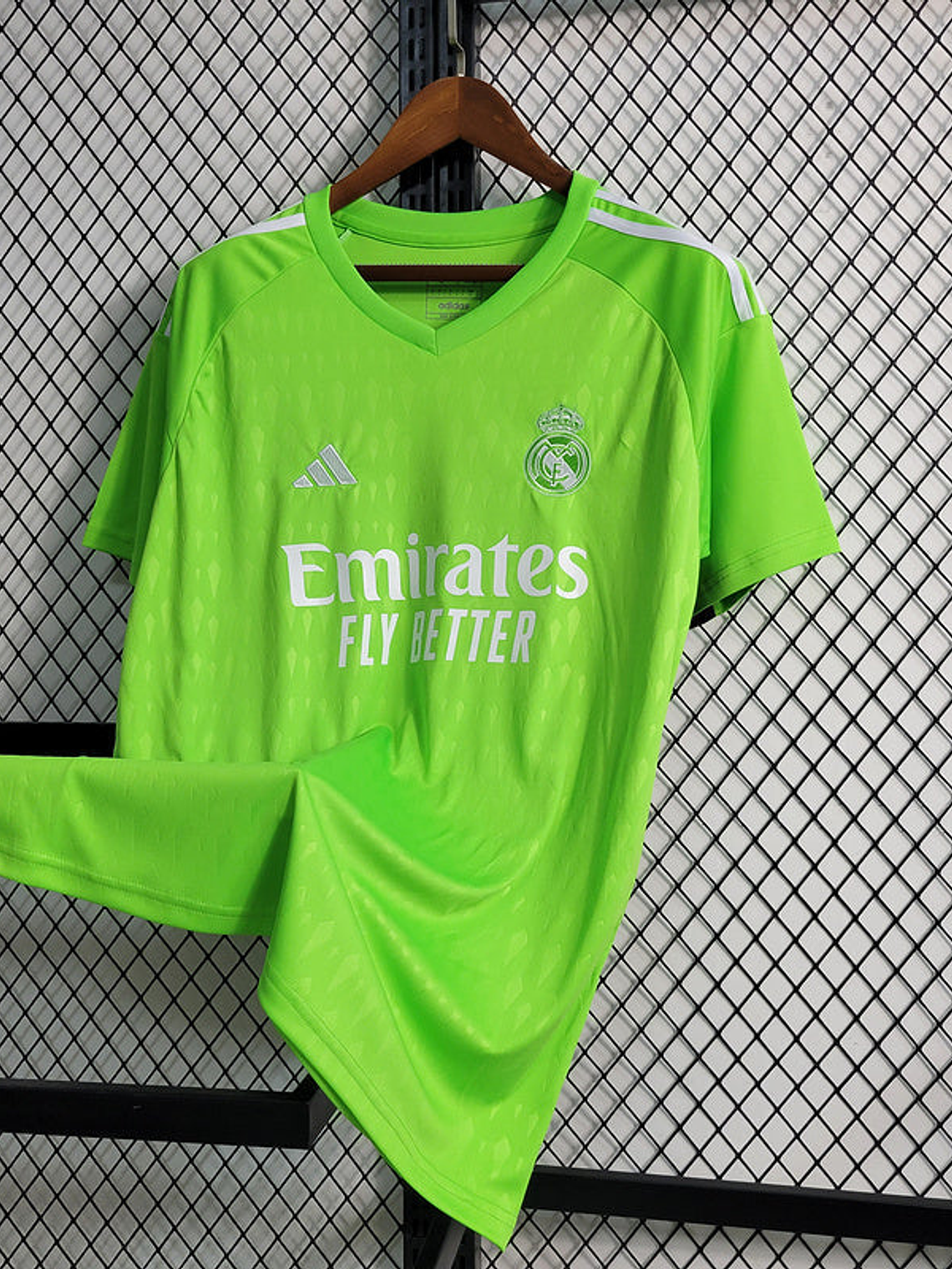 CAMISOLA DO REAL MADRID 23/24 VERDE GOLEIRO 1