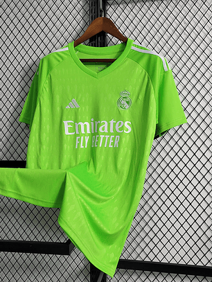 CAMISOLA DO REAL MADRID 23/24 VERDE GOLEIRO