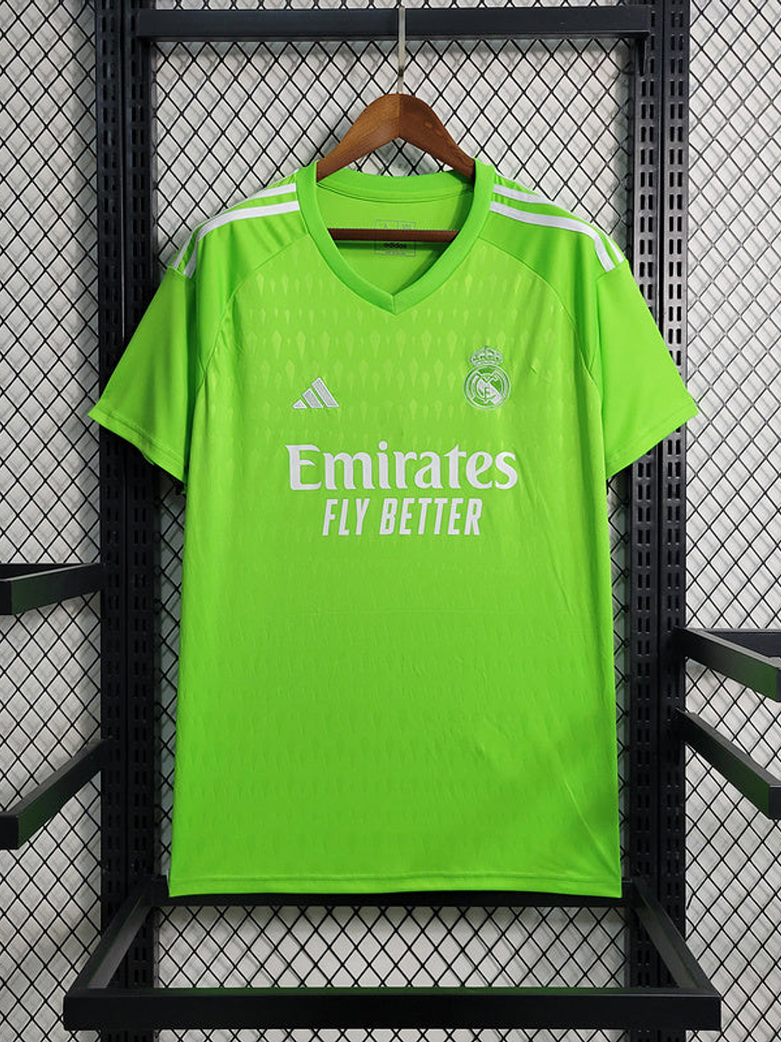 CAMISOLA DO REAL MADRID 23/24 VERDE GOLEIRO 2