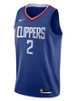 Regata LA Clippers -Kawhi Leonard - 2022/23 Swingman Jersey - Azul - Thumbnail 1
