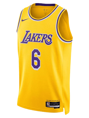 Regata Los Angeles Lakers- LeBron James 2022/23 Swingman Jersey - Amarela