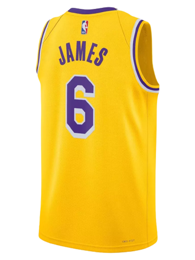 Regata Los Angeles Lakers- LeBron James 2022/23 Swingman Jersey - Amarela 2