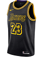 Regata Los Angeles Lakers- LeBron James 2022/23 City Edition - Preta - Thumbnail 1