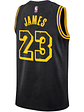 Regata Los Angeles Lakers- LeBron James 2022/23 City Edition - Preta - Thumbnail 2