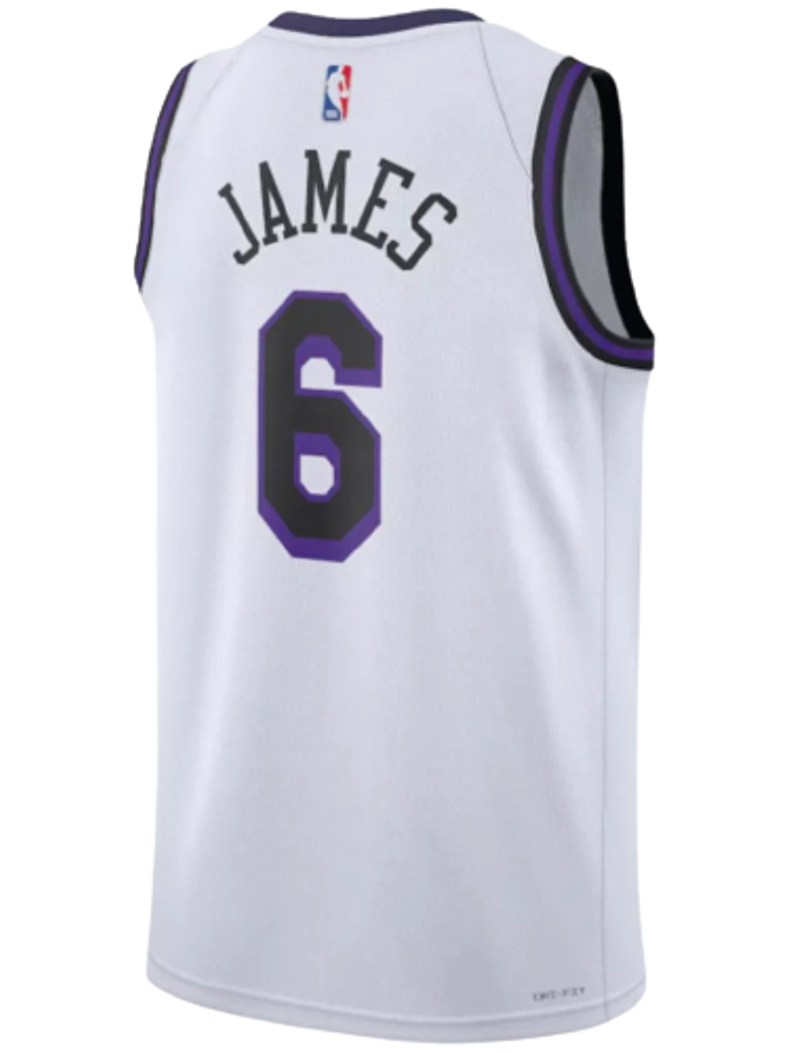 Regata Los Angeles Lakers- LeBron James 2022/23 City Edition - Branca 2
