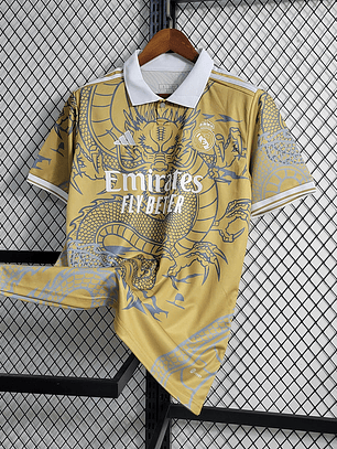 CAMISOLA DO REAL MADRID 23/24 DRAGÃO DOURADO
