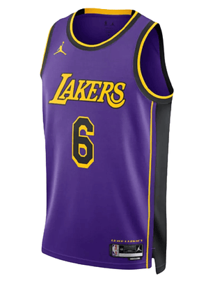 Regata Los Angeles Lakers- LeBron James 2022/23 Swingman Jersey - Roxa