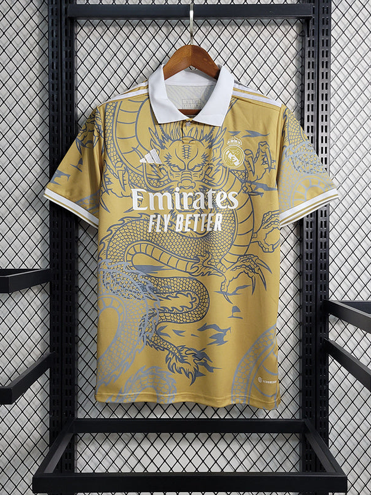 CAMISOLA DO REAL MADRID 23/24 DRAGÃO DOURADO 2