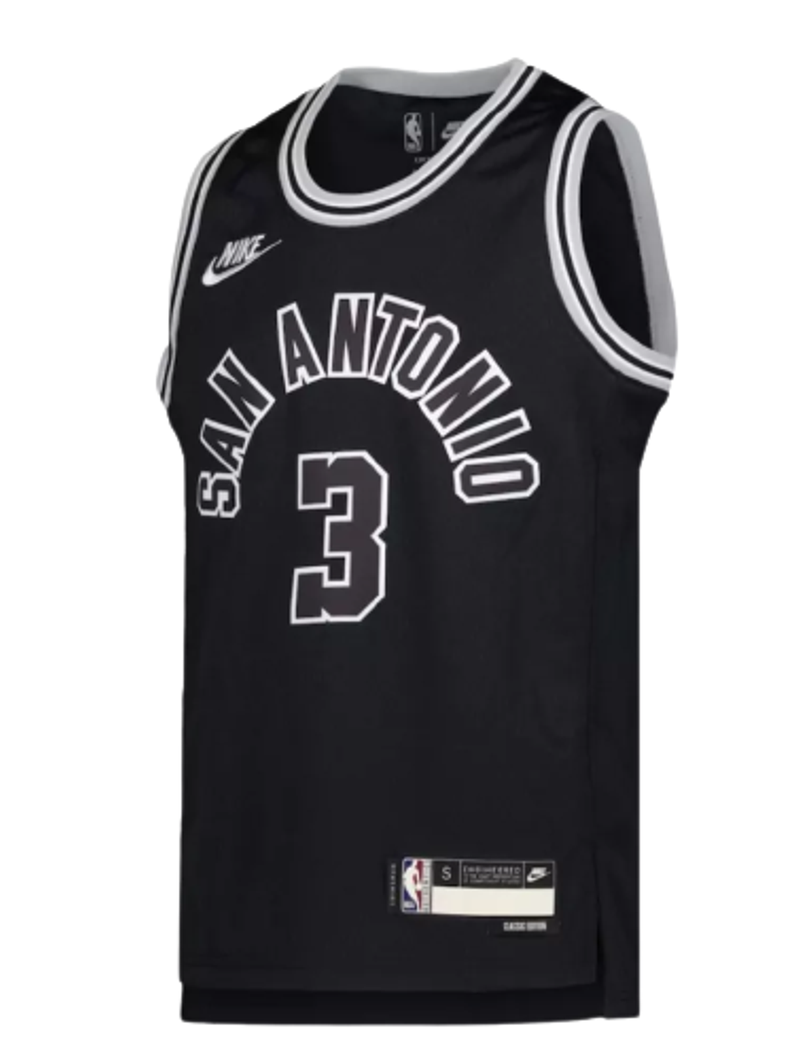 Regata San Antonio Spurs - Keldon Johnson- 2022/23 Swingman Jersey - Preto 1