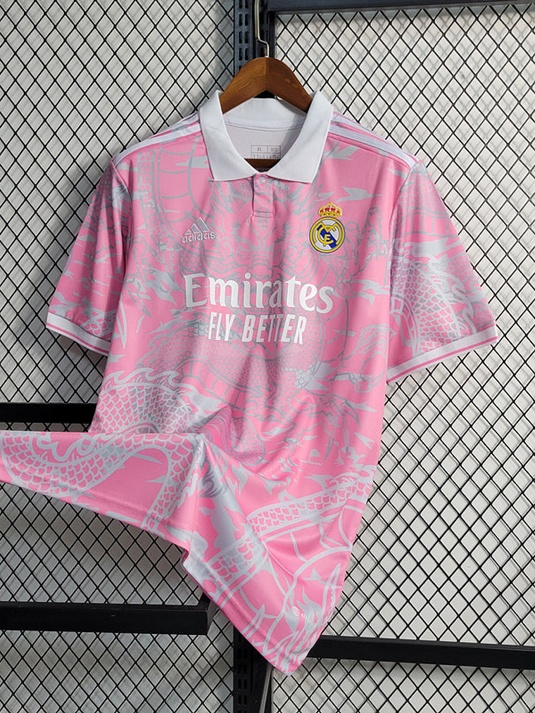 CAMISOLA DO REAL MADRID 23/24 DRAGÃO ROSA 1