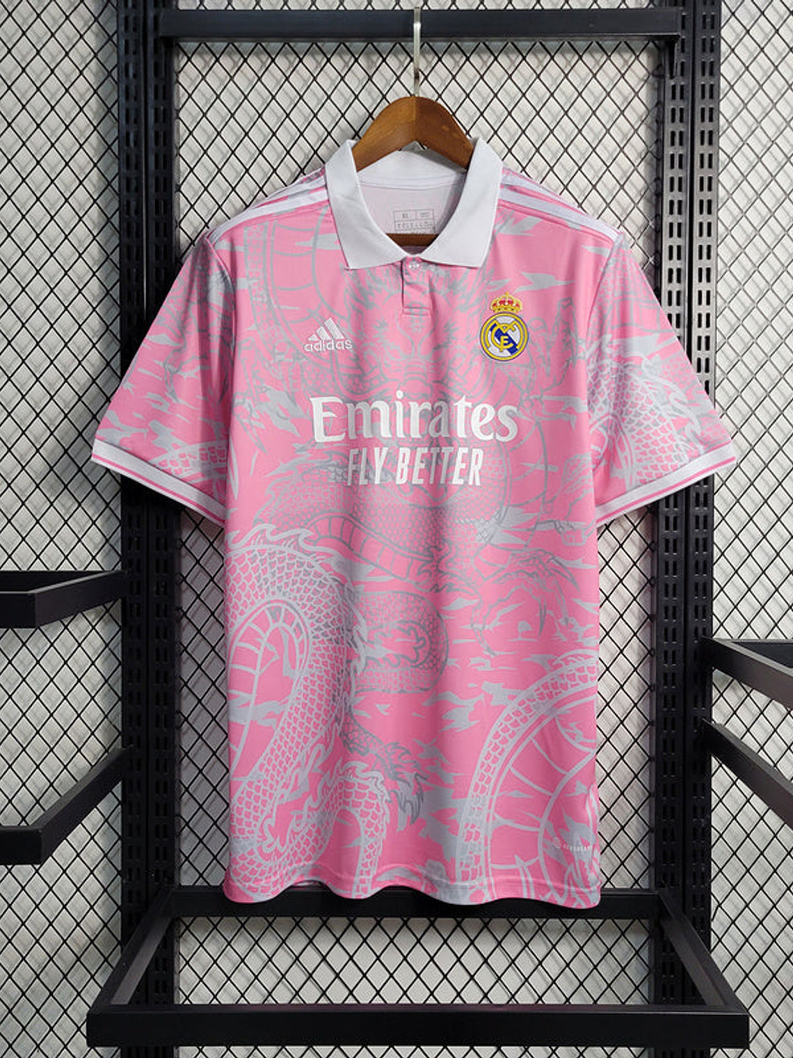 CAMISOLA DO REAL MADRID 23/24 DRAGÃO ROSA 2