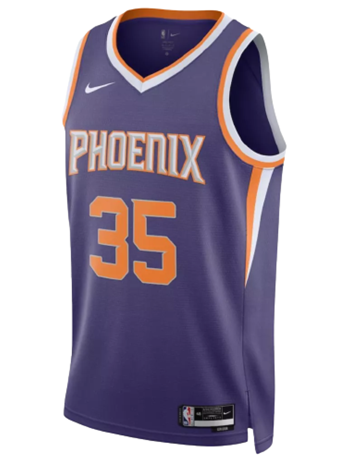 Regata Phoenix Suns- Kevin Duran - 2022/23 Swingman Jersey - Roxa 1